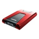 ADATA | Portable Hard Drive | HD650 | 1000 GB | 2.5 " | USB 3.2 Gen1 (backward compatible with USB 2.0) | Red