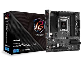 ASRock | Z790M PG LIGHTNING/D4 | Processor family Intel | Processor socket LGA1700 | DDR4 DIMM | Supported hard disk drive inter