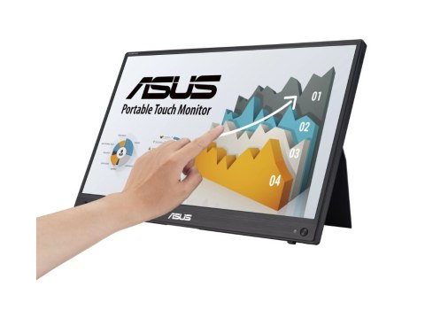 Asus | Monitor | MB16AHT | 15,6 " | IPS | FHD | 16:9 | 60 Hz | 5 ms | Tak | 1920 x 1080 | 250 cd/m² | Ilość portów HDMI 1