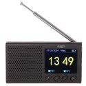 Adler AD 1198 FM Travel Radio, 87.5 - 108 MHz RDS, Speaker power 3W, Black