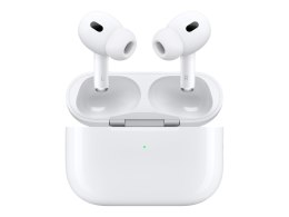 Apple | AirPods Pro (2. generacji), USB-C | Bezprzewodowe | Douszne | Z redukcją szumów | Bezprzewodowe | Białe