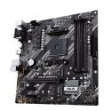 Asus | PRIME B550M-K | Gniazda pamięci 4 | Chipset AMD B | Micro ATX | Rodzina procesorów AMD | Gniazdo procesora AM4 | DDR4