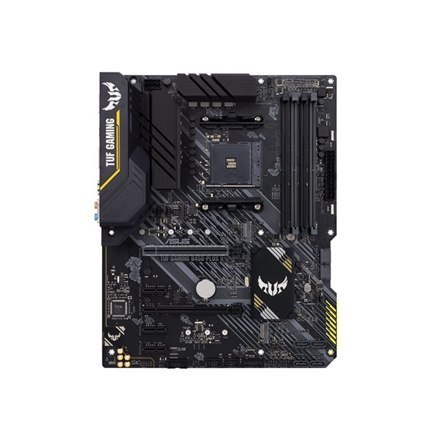 ASUS TUF GAMING B450-PLUS II Asus | TUF GAMING B450-PLUS II | Gniazda pamięci 4 | Liczba złączy SATA 6 x SATA-600 (RAID) | Chips