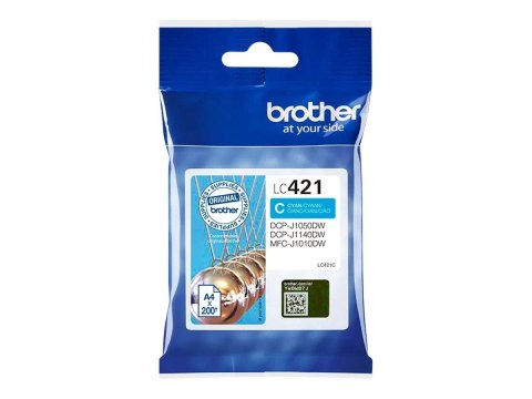 Brother LC421C Ink Cartridge Cyan