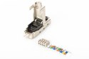 Digitus | CAT 6A Field Termination Plug, STP with dust cap, Bend relief | DN-93631