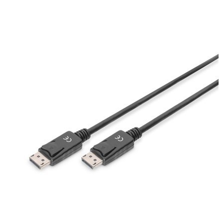 Digitus | DisplayPort cable | Male | 20 pin DisplayPort | Male | Black | 20 pin DisplayPort | 2 m