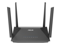 Router Sieciowy Asus AX1800 AiMesh | RT-AX52 | 802.11ax | 10/100/1000 Mbit/s | 3 porty Ethernet LAN (RJ-45) | Wsparcie Mesh | Br