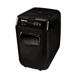 Fellowes AutoMax | 200C | Cross-cut | Shredder | P-4 | CDs | Credit cards | Staples | Paper clips | Paper | DVDs | Junk mail | B