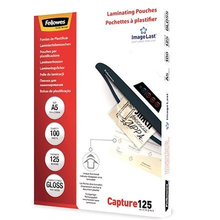 Fellowes | Lamination pouches | A3 (297 x 420 mm) | Glossy | Transparent