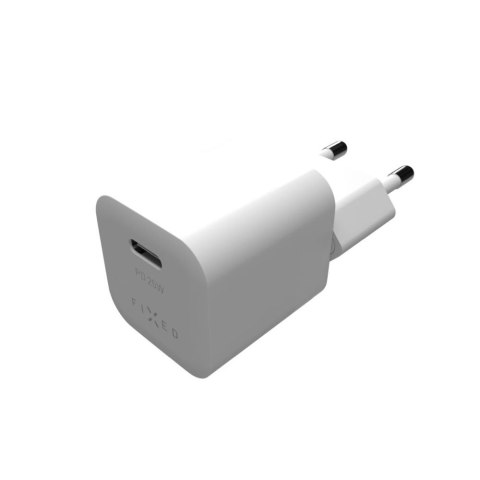 Fixed | Mini ładowarka podróżna USB-C, 25W | FIXC25M-C-WH