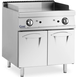 Grill płyta grillowa gładka z szafką na gaz propan / LPG / ziemny 12 kW