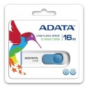 ADATA | C008 | 16 GB | USB 2.0 | White/Blue