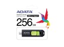 ADATA | FlashDrive | UC300 | 256 GB | USB 3.2 Gen 1 | Czarny/Zielony