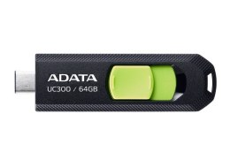 ADATA | FlashDrive | UC300 | 64 GB | USB 3.2 Gen 1 | Czarny