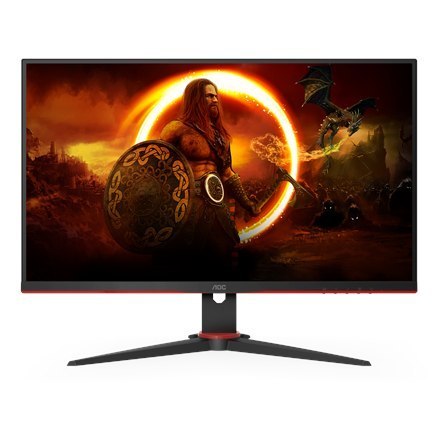 AOC | 24G2SAE/BK | 24 " | VA | FHD | 16:9 | 4 ms | 350 cd/m² | Black/Red | HDMI ports quantity 2 | 165 Hz