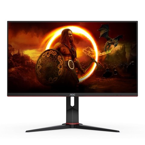 AOC | Monitor | U28G2XU2/BK | 28 " | IPS | UHD | 16:9 | 144 Hz | 1 ms | 3840 x 2160 | 370 cd/m² | Ilość portów HDMI 2 | Czarny/C