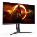 AOC | Monitor | U28G2XU2/BK | 28 " | IPS | UHD | 16:9 | 144 Hz | 1 ms | 3840 x 2160 | 370 cd/m² | Ilość portów HDMI 2 | Czarny/C