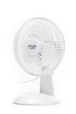 Adler | AD 7301 | Table Fan | White | Diameter 15 cm | Number of speeds 2 | 30 W | No