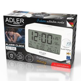 Adler | Alarm Clock | AD 1196w | Alarm function | White