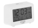 Adler | Alarm Clock | AD 1196w | Alarm function | White