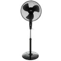 Adler | Fan | AD 7323b | Stand Fan | Black | Diameter 40 cm | Number of speeds 3 | Oscillation | 90 W | No