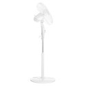 Adler | Fan | AD 7323w | Stand Fan | White | Diameter 40 cm | Number of speeds 3 | Oscillation | 90 W | No