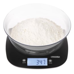 Adler Kitchen Scale with a bowl | MS 3179b | Graduation 1 g | Display type LCD | Black