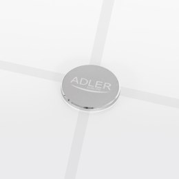 Adler Smart Bathroom Scale | AD 8187 | Maximum weight (capacity) 180 kg | Accuracy 100 g | Body Mass Index (BMI) measuring | Whi