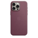 Apple | FineWoven Case with MagSafe | Case with MagSafe | Apple | iPhone 15 Pro Max | Silicone | Mulberry