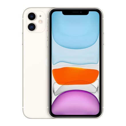 Apple | iPhone 11 | White | 6.1 " | IPS LCD | Hexa-core | Internal RAM 4 GB | 128 GB | Single SIM | Nano-SIM and eSIM | 3G | 4G