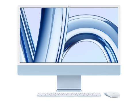 Apple iMac 24" 4.5K Retina, Apple M4 10C CPU, 10C GPU/24GB/512GB SSD/Blue/RUS