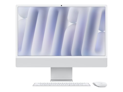 Apple iMac 24" 4.5K Retina, Apple M4 10C CPU, 10C GPU/24GB/512GB SSD/Silver/SWE