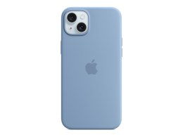 Apple iPhone 15 Plus Silicone Case with MagSafe - Winter Blue | Apple | iPhone 15 Plus Silicone Case with MagSafe | Case with Ma