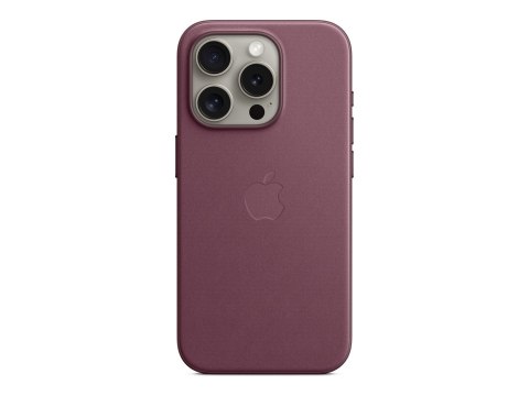 Apple iPhone 15 Pro FineWoven Case with MagSafe - Mulberry | Apple | MT4L3ZM/A | For mobile phone | Apple | Apple iPhone 15 Pro