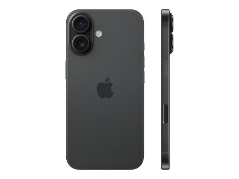 Apple iPhone 16 | Black | 6.1 " | Super Retina XDR | 2556 x 1179 pixels | A18 | Internal RAM 8 GB | 128 GB | Dual SIM | 4G | 5G