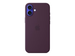 Apple iPhone 16 Plus Silicone Case with MagSafe - Plum | Apple