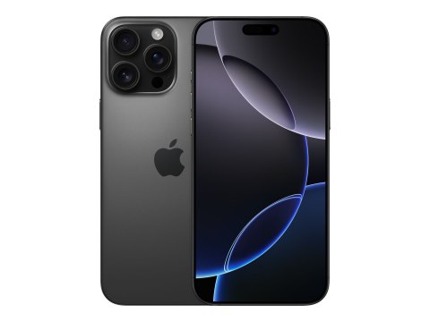 Apple iPhone 16 Pro | Black Titanium | 6.3 " | Super Retina XDR | 2622 x 1206 pixels | A18 Pro | Internal RAM 8 GB | 256 GB | Du