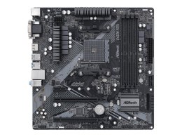 ASRock B450M PRO4 R2.0 | Processor family AMD | Processor socket AM4 | DDR4 | Supported hard disk drive interfaces SATA, M.2 | N