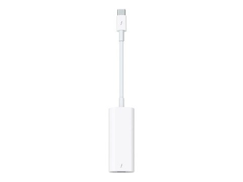 Apple Thunderbolt 3 (USB-C) to Thunderbolt 2 Adapter, White | Apple