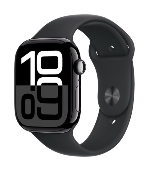 Apple Watch Series 10 | Smart watch | GPS (satellite) | Always-On Retina | Waterproof | Jet Black