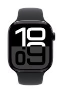 Apple Watch Series 10 | Smart watch | GPS (satellite) | Always-On Retina | Waterproof | Jet Black