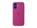 Apple iPhone 16 Silicone Case with MagSafe - Fuchsia | Apple