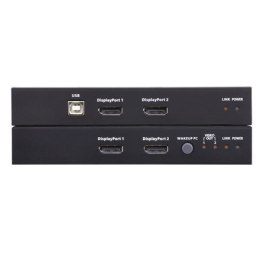 Aten CE924 USB DisplayPort Dual View HDBaseT 2.0 KVM Extender, 4K@100m for Single View Aten | USB DisplayPort Dual View HDBaseT