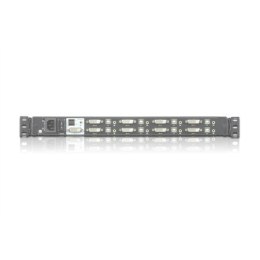 Aten CL6708MW 8-portowy przełącznik KVM USB DVI Single Rail WideScreen LCD Aten | Przełącznik KVM over IP z portem Daisy-Chain i