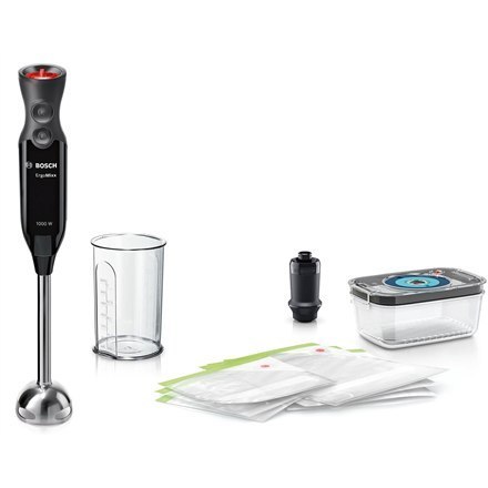 Bosch | ErgoMixx MS6CB61V1 | 1000 W | Blender | Hand Blender | Number of speeds 12 | Turbo mode | Black