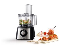 Bosch | Food Processor | MCM3401M | 800 W | Number of speeds 2 | Bowl capacity 2.3 L | Blender | Meat mincer | Black/Stainless s