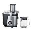 Bosch | Juicer | MES4010 | Type Centrifugal juicer | Black/Silver | 1200 W | Extra large fruit input