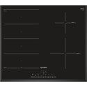 Bosch | PXE651FC1E | hob | Induction | Number of burners/cooking zones 4 | DirectSelect | Timer | Black | Display