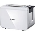 Bosch | TAT8611 | Toaster | Power 860 W | Number of slots 2 | Housing material Stainless steel | White/ silver