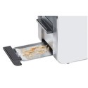 Bosch | TAT8611 | Toaster | Power 860 W | Number of slots 2 | Housing material Stainless steel | White/ silver